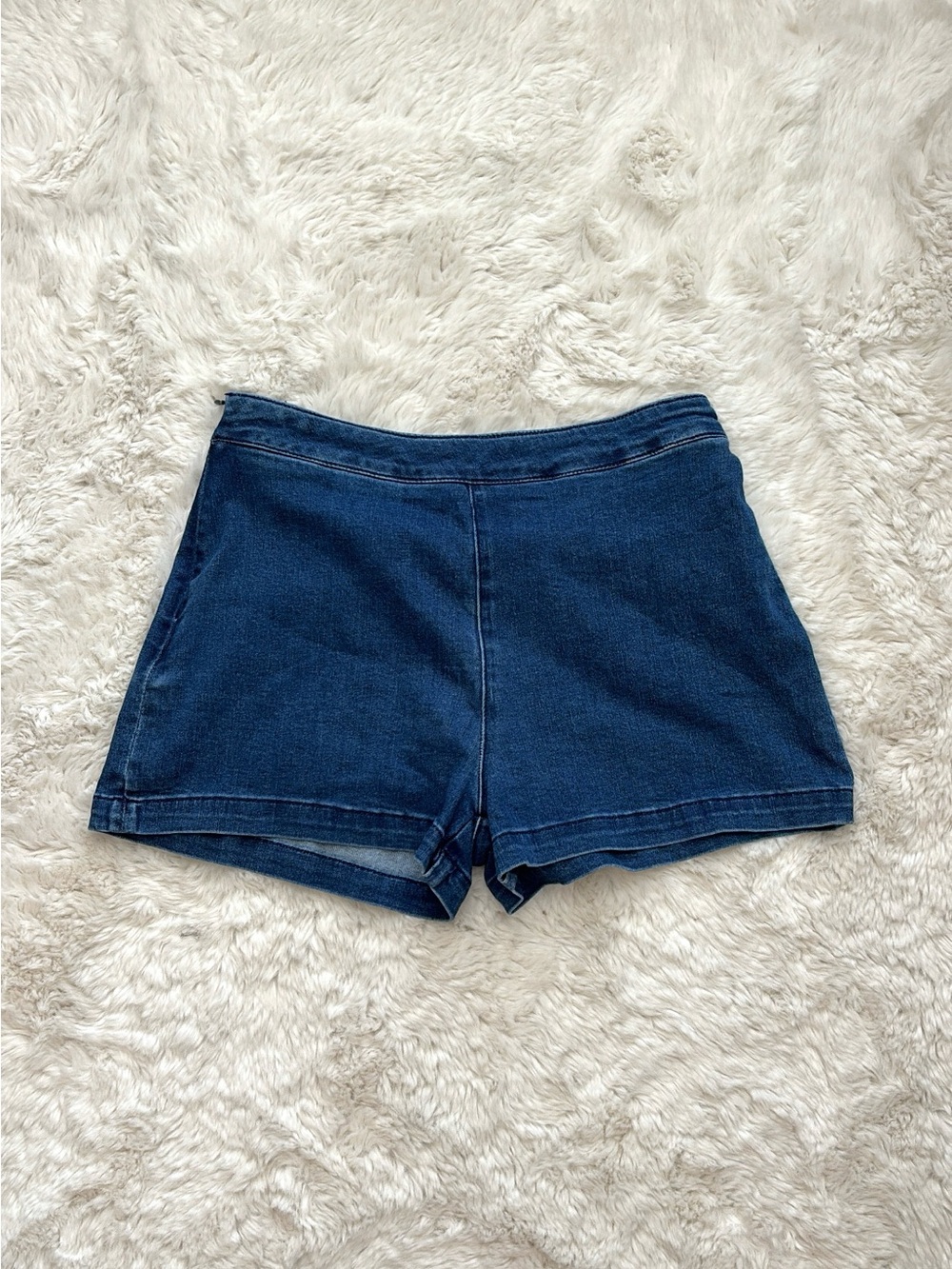 Commence high waisted denim shorts